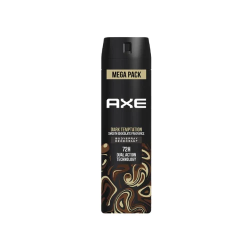 Axe Dark Temptation Men's Deodorant | 215 ml | Long Lasting Deodorant for Men with an Irresistible Scent